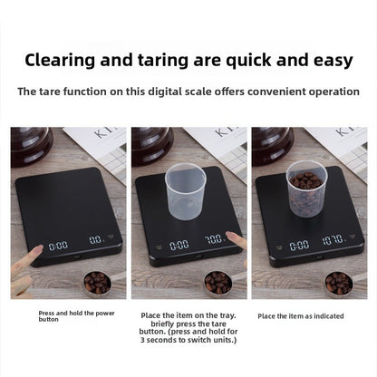 High-precision coffee scale