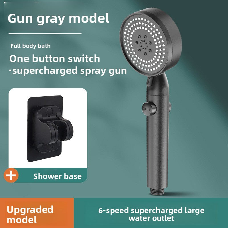 High-Pressure ABS Shower Head with Multi Spray Modes