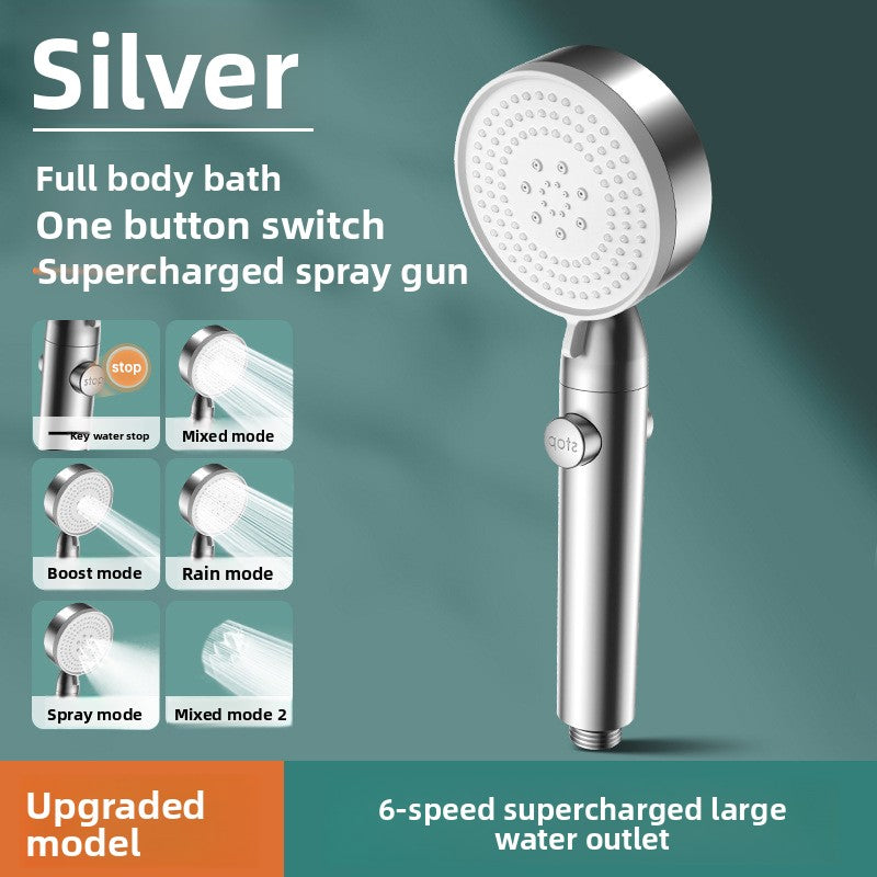 High-Pressure ABS Shower Head with Multi Spray Modes
