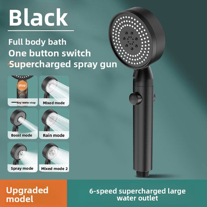 High-Pressure ABS Shower Head with Multi Spray Modes