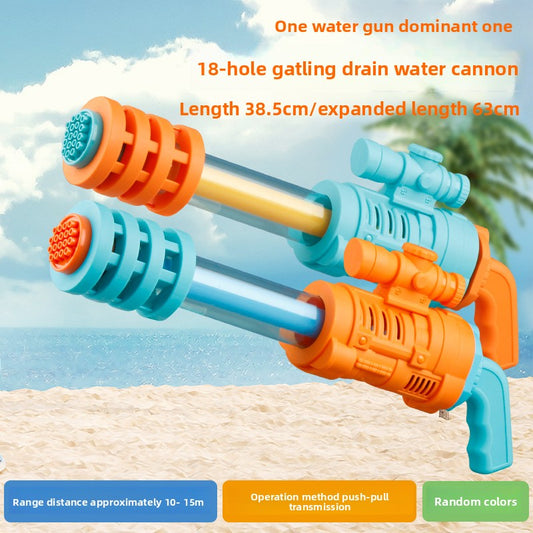 High-pressure beach toy water gun