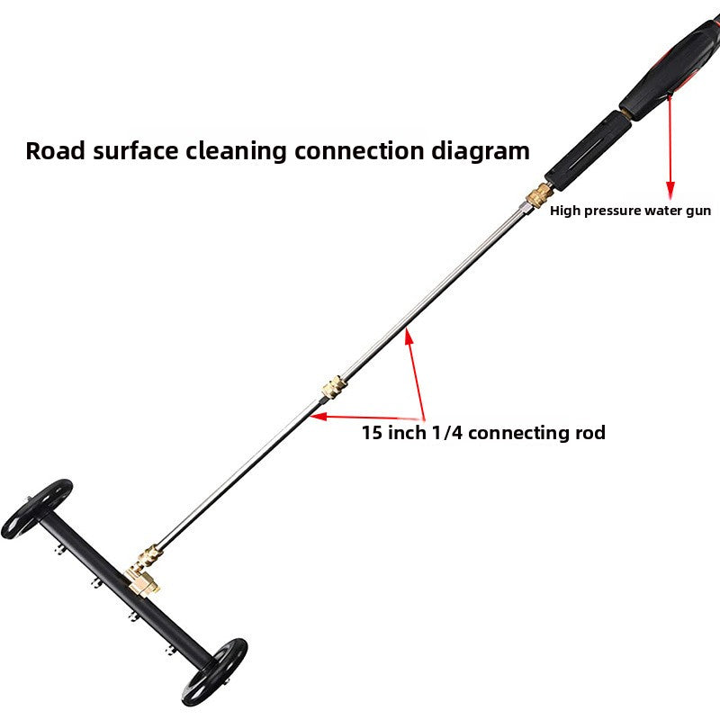High-Pressure Car Chassis Cleaning