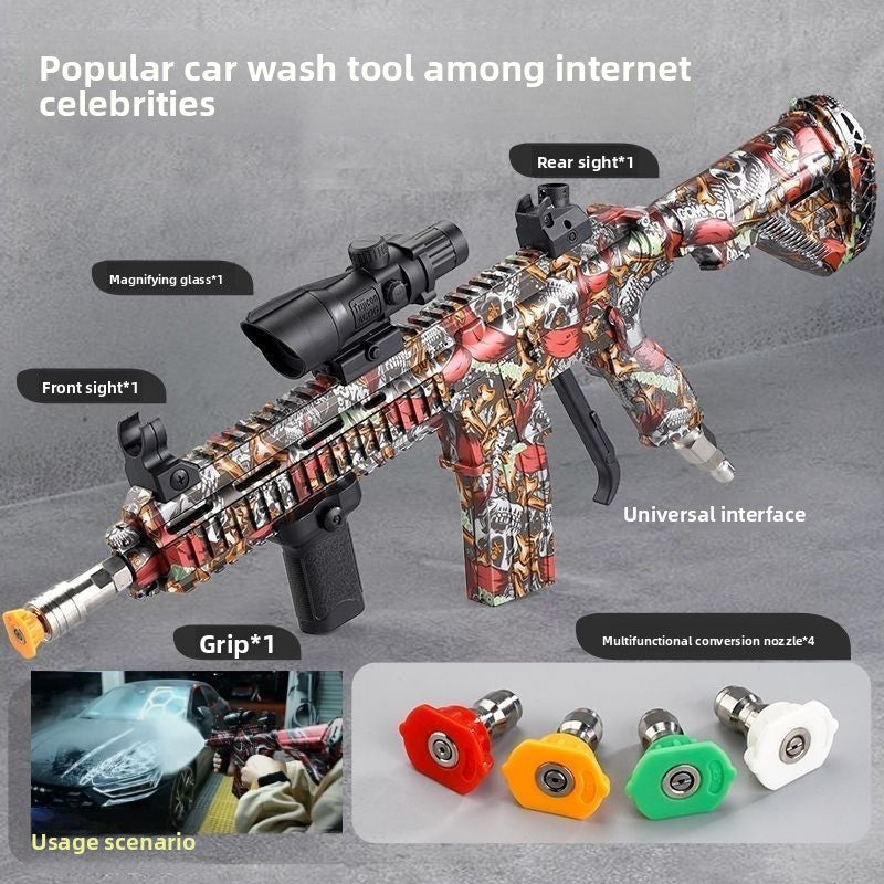 High Pressure Car Wash Gun with Alloy Nozzles