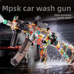 M416 car wash water gun skull red