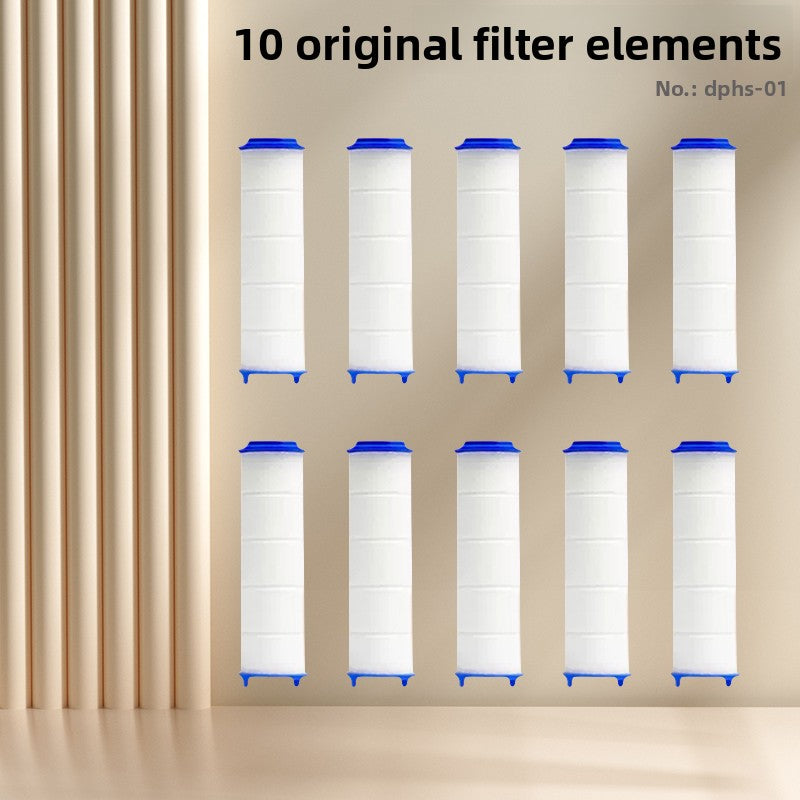 High-Pressure Filter Shower Head with Multiple Spray Modes