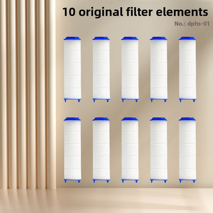 High-Pressure Filter Shower Head with Multiple Spray Modes