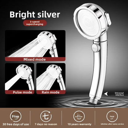 High Pressure Shower Head with Adjustable Spray