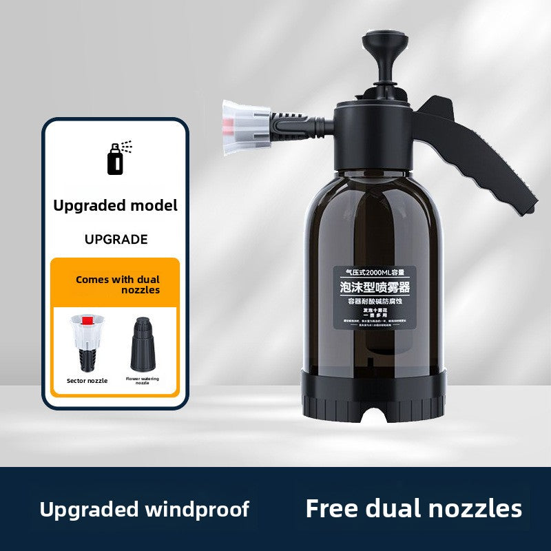 High-pressure spray bottle