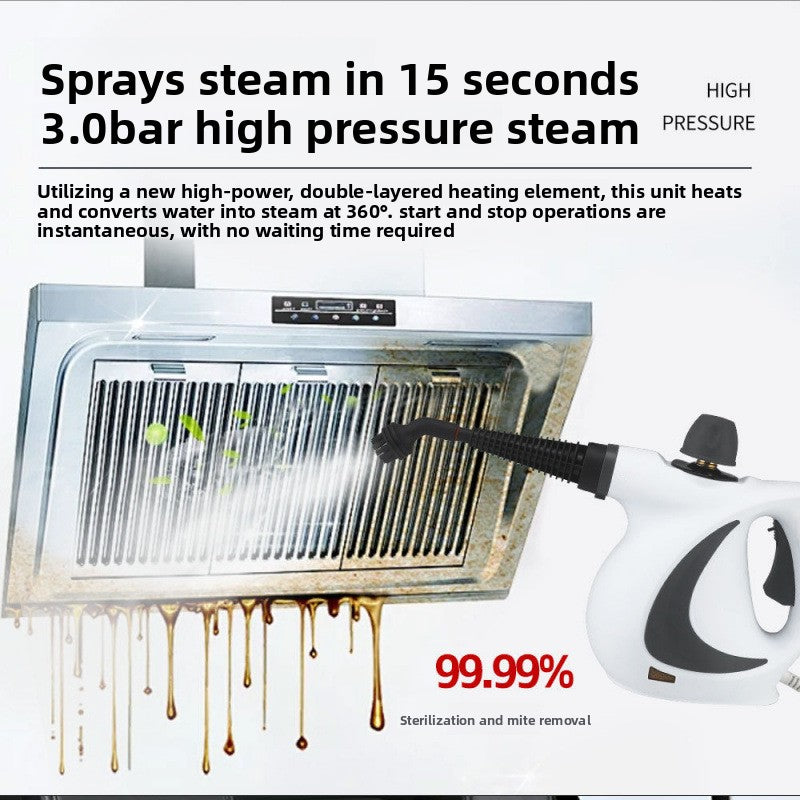 High Pressure Steam Cleaner with 12 Accessories