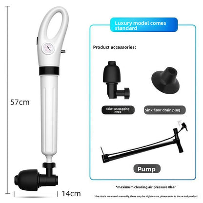 High Pressure Toilet Drain Plunger