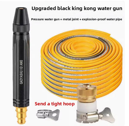 High Pressure Water Spray Gun with Hose