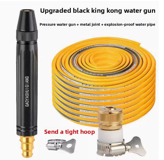 High Pressure Water Spray Gun with Hose