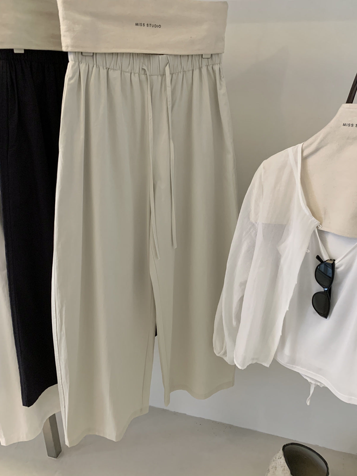 High-quality casual trousers with excellent drape, versatile styling, and multiple color options
