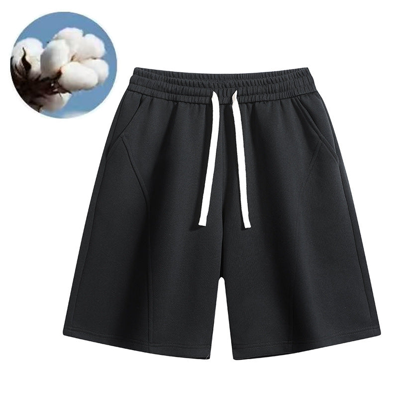 High-Quality Cotton Fully Hemmed Men's Shorts