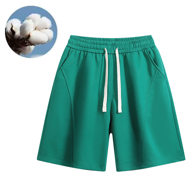 High-Quality Cotton Fully Hemmed Men's Shorts