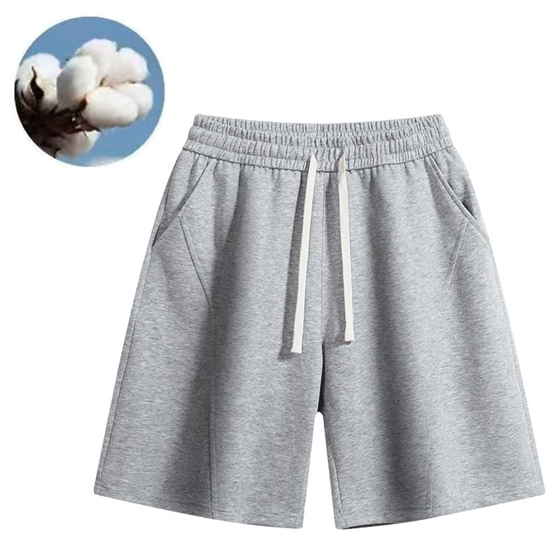 High-Quality Cotton Fully Hemmed Men's Shorts