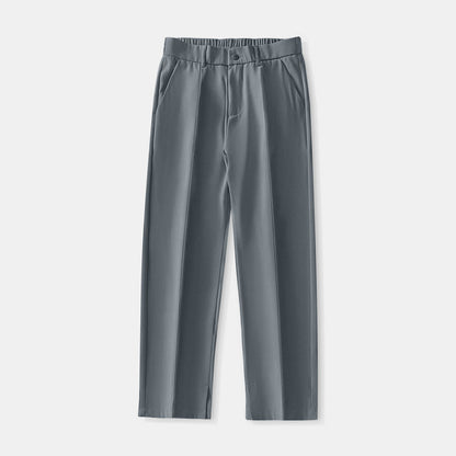 High-quality draped trousers
