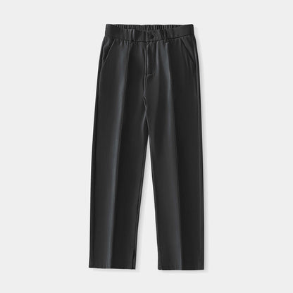 High-quality draped trousers
