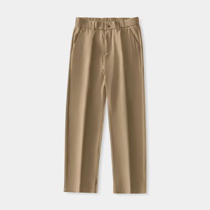 High-quality draped trousers