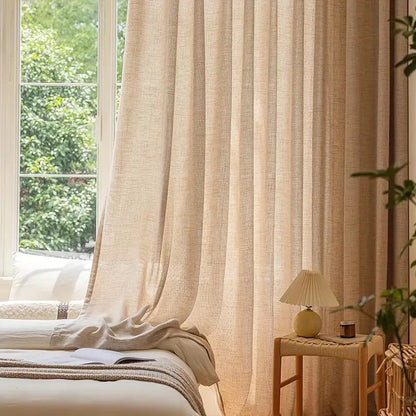High-quality linen curtains