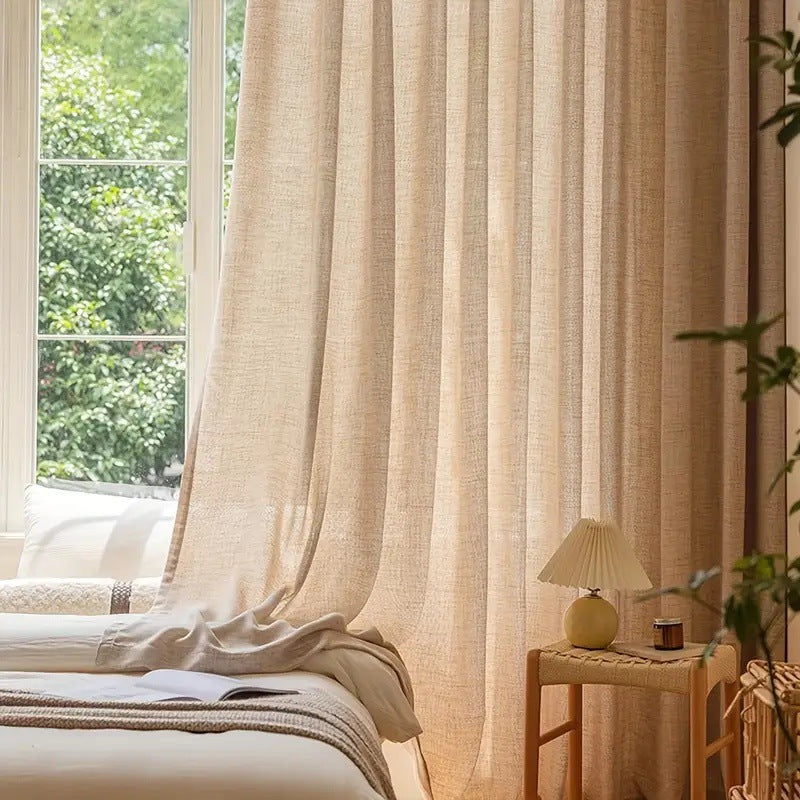 High-quality linen curtains