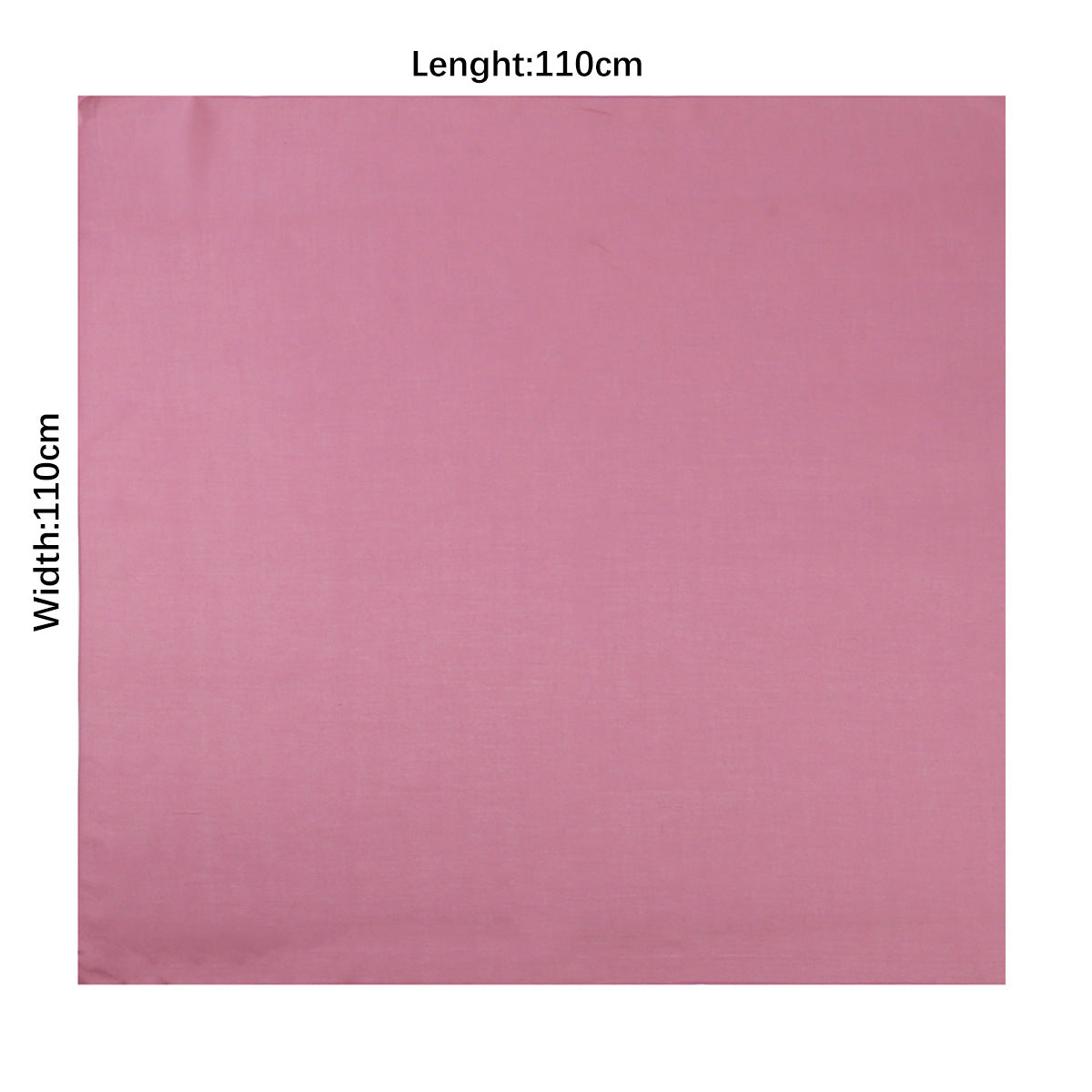 High-Quality Polyester Square Scarf Hijab Shawl