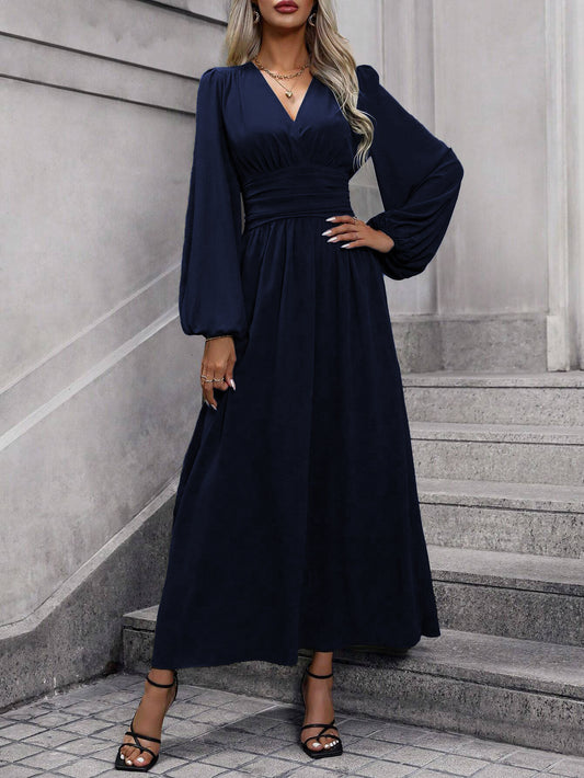 High-slit dress