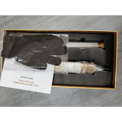 High-speed 7-in-1 hot air curling iron