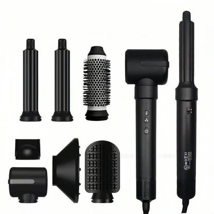 High-speed 7-in-1 hot air curling iron