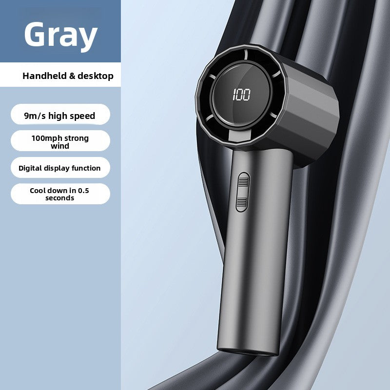 High-Speed Digital Display USB Desktop Fan
