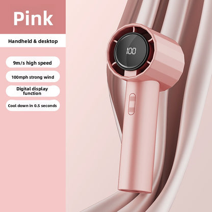 High-Speed Digital Display USB Desktop Fan