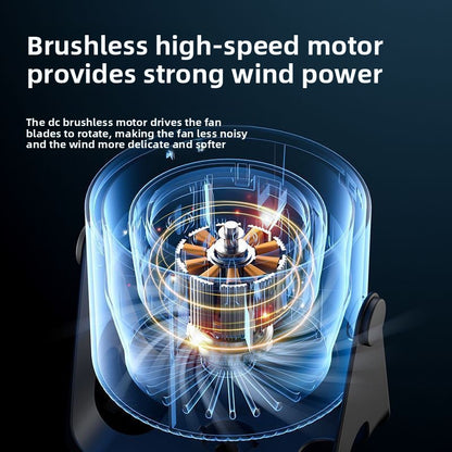 High-Speed Digital Display USB Desktop Fan