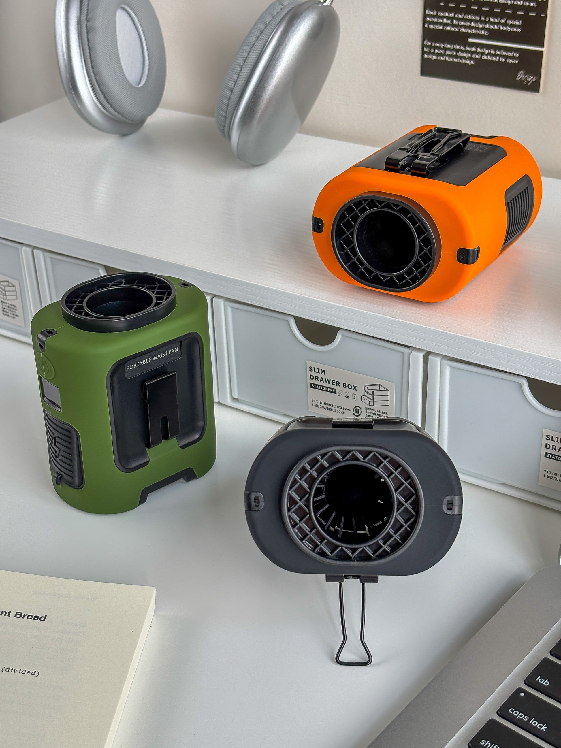 High-Speed Energy-Saving Waist-Mounted Fan