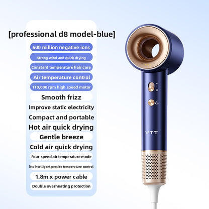 High-speed hair dryer for home use