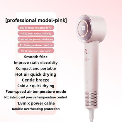 High-speed hair dryer for home use