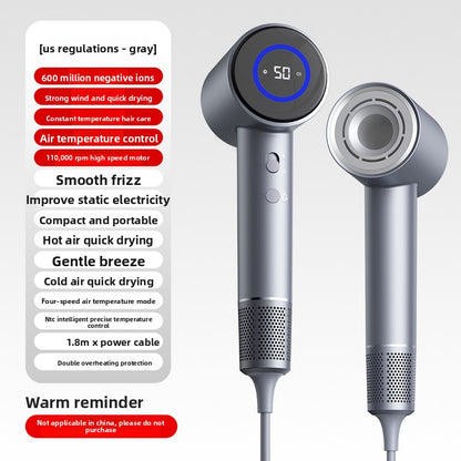 High-speed hair dryer for home use