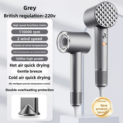 High-speed hair dryer for home use