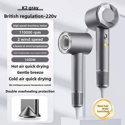 High-speed hair dryer for home use