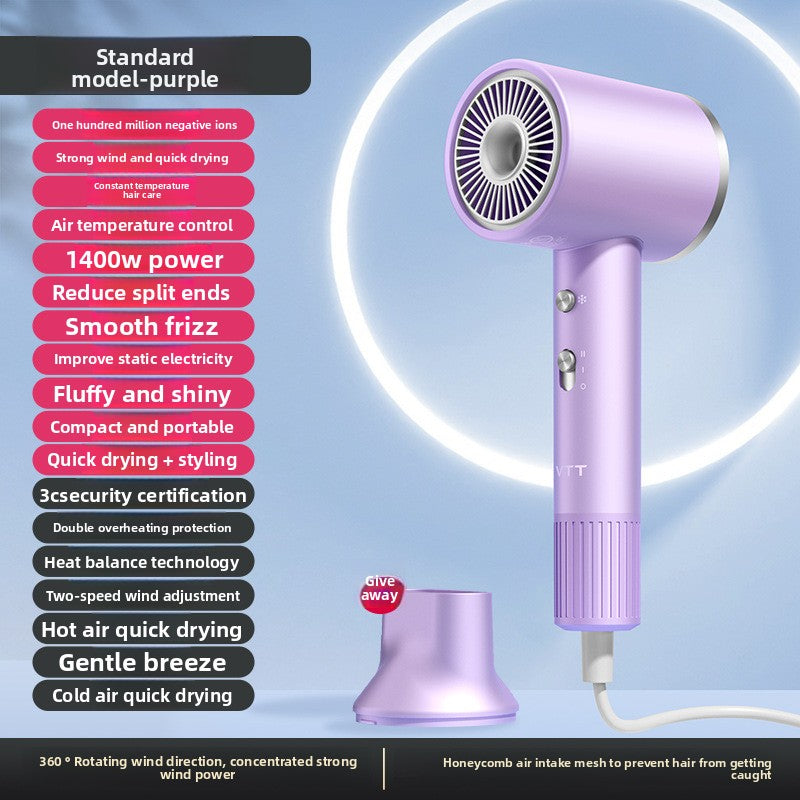 High-speed hair dryer for home use