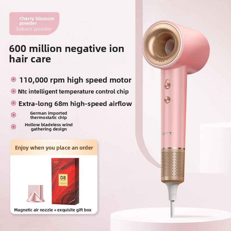 High-speed hair dryer for home use