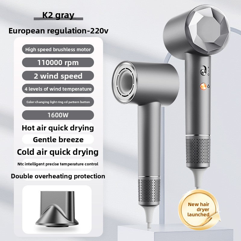 High-speed hair dryer for home use