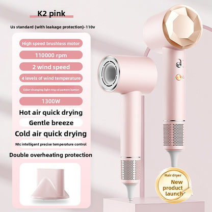 High-speed hair dryer for home use