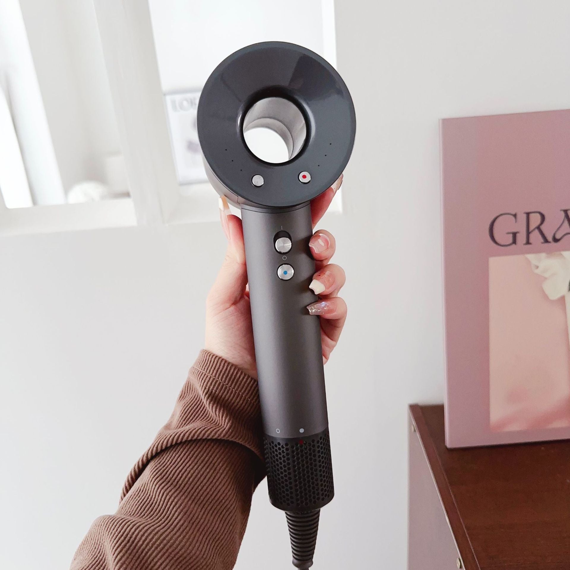 High-Speed Hair Dryer with Negative Ion Technology