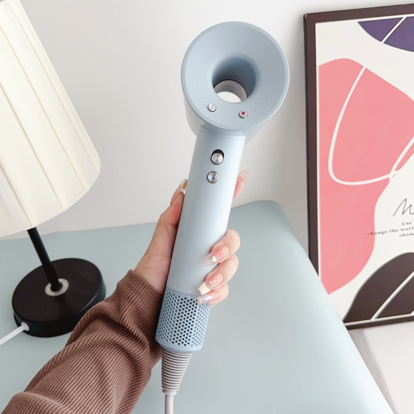 High-Speed Hair Dryer with Negative Ion Technology