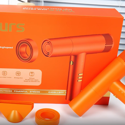 High-Speed Hair Dryer with Negative Ion Technology