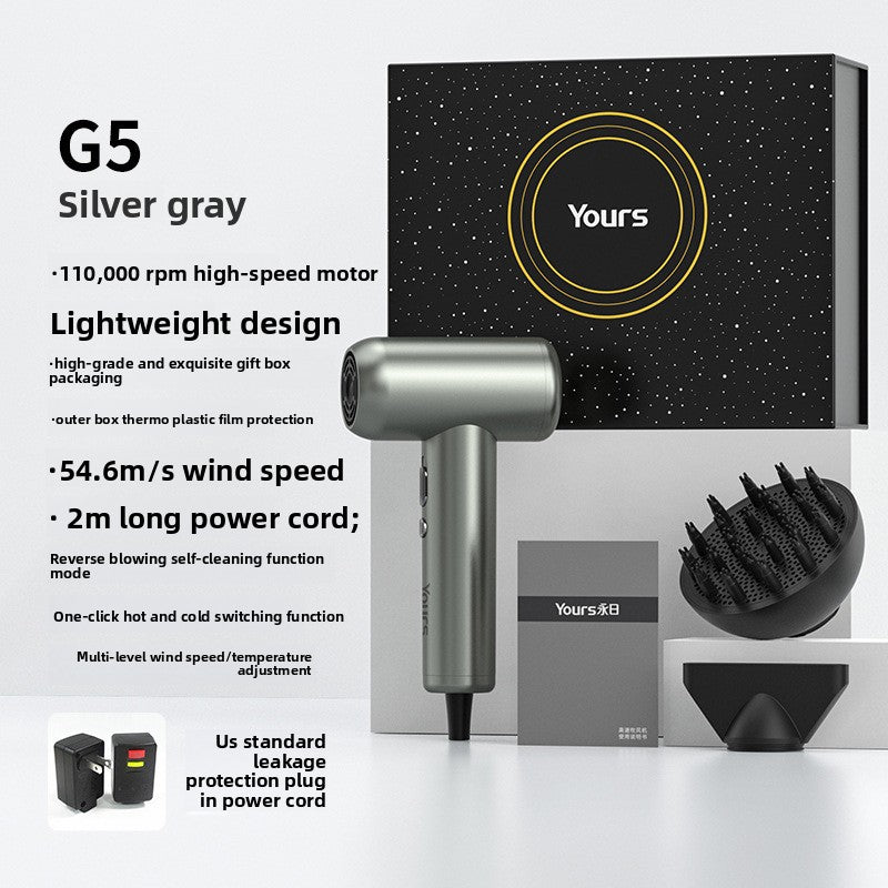 High-Speed Hair Dryer with Negative Ion Technology