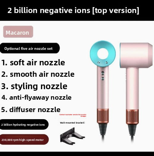 High-Speed Hair Dryer with Negative Ion Technology