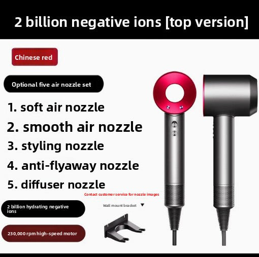 High-Speed Hair Dryer with Negative Ion Technology