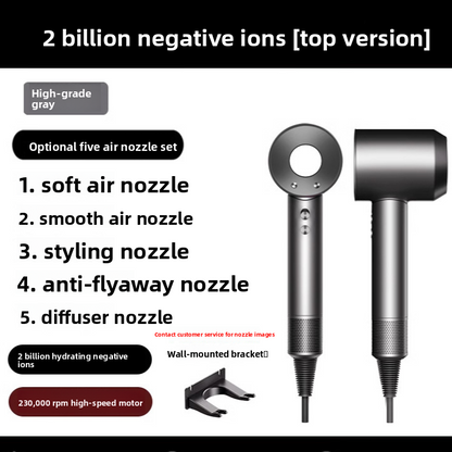 High-Speed Hair Dryer with Negative Ion Technology