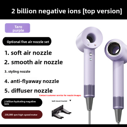 High-Speed Hair Dryer with Negative Ion Technology